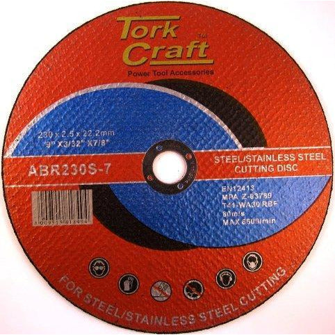 CUTTING DISC STEEL AND SS 230 X 2.5 22.22MM - Power Tool Traders