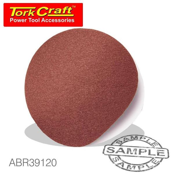 SANDING DISC PSA 125MM 120 GRIT NO HOLE 10/PK - Power Tool Traders