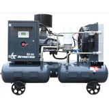 BZ-30 Detroit Portable Air Screw Compressor 30Hp 108 Cfm / 3Cbm @ 1.0Mpa Direct Drive On 113L + 50L Pressure Vessel