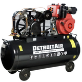 Petrol Engine Air Compressor 8Hp 200L 12.5Bar 400LPM/14.1CFM