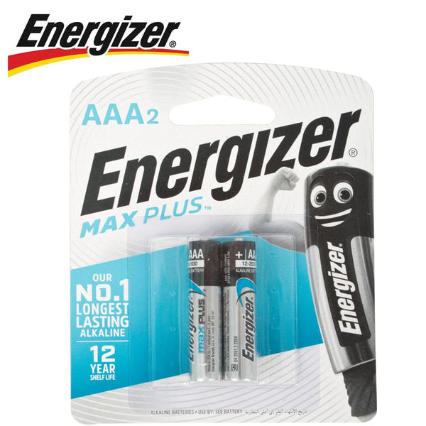 ENERGIZER MAXPLUS AAA - 2 PACK (MOQ12) - Power Tool Traders