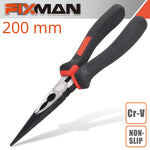 FIXMAN INDUSTRIAL LONG NOSE PLIERS 8'/200MM - Power Tool Traders