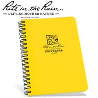 RITE IN THE RAIN SIDE SPIRAL NOTEBOOK YELLOW - Power Tool Traders