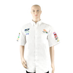 VERMONT MENS - WHITE COTTON SHIRT -  XLARGE - Power Tool Traders
