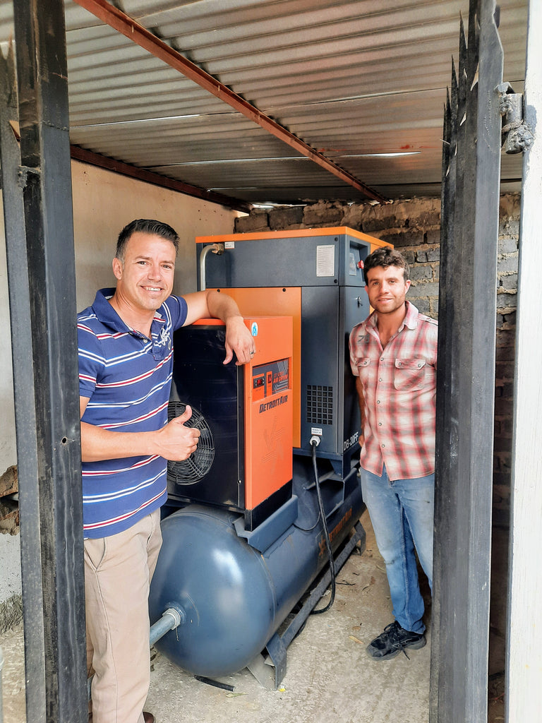 Palletmen Trusts PowerToolTraders.co.za / Detroit Compressors For Their Air Supply
