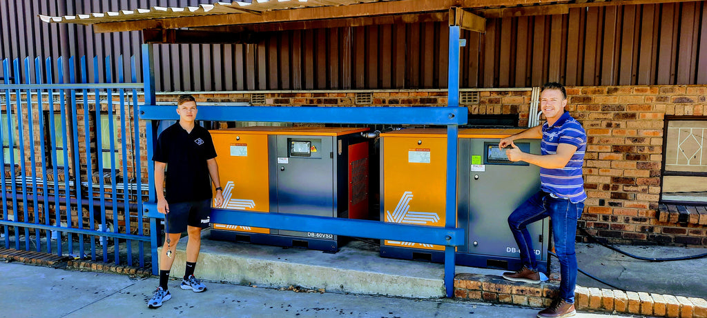 PowerToolTraders Installs Detroit Variable Speed Screw Compressors at Demco (Pty) Ltd Plastic Injection Molding Services