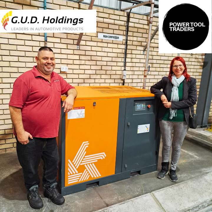 GUD Holdings Installs Detroit Premium 30Kw Screw Compressor and Air Dryer