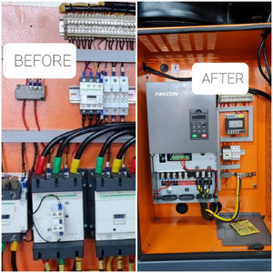New Variable Speed Drive Conversions To Existing and New Fixed Speed Screw Rotary Compressors