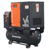 G2DB-20FF Premium Detroit Air Screw Compressor 20Hp / 15Kw 65Cfm On 500L Pressure Vessel Including Dryer
