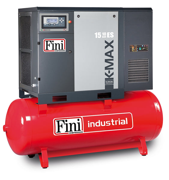 Fini K-Max 1510-500F ES Rotary Screw Compressor With Dryer