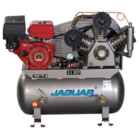 Jaguar Petrol Engine Air Compressor 113L 11Hp 12.5Bar 20.5CFM