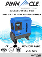 Pinnacle PT-10 VSD Variable Speed Drive Screw Compressor