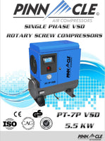 Pinnacle PT-7P VSD Variable Speed Drive Screw Compressor