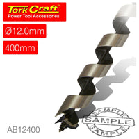 AUGER BIT 12 X 400MM POUCHED - Power Tool Traders