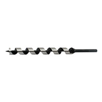 AUGER BIT 22 X 300MM BULK 10MM SHANK BLACK FINISH - Power Tool Traders