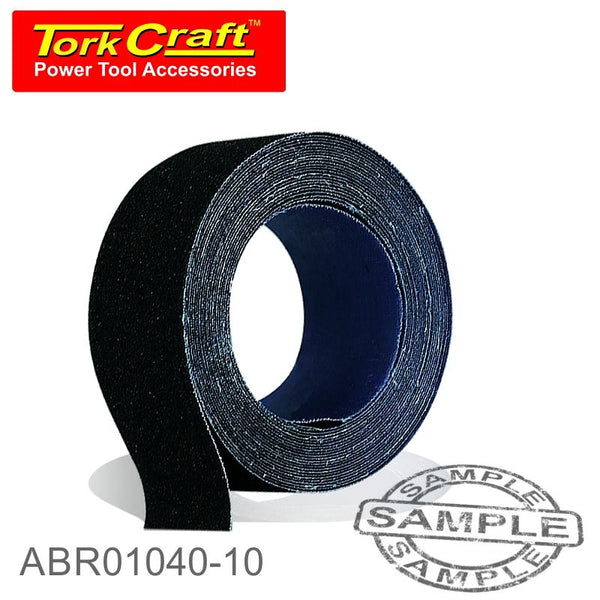 EMERY CLOTH 40GRIT 25MM X 10M ROLL - Power Tool Traders