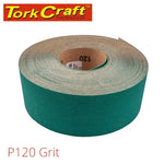 PRODUCTION PAPER GREEN P120 70MM X 50M - Power Tool Traders