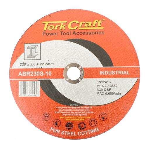 CUTTING DISC INDUSTRIAL METAL 230 x 3.0 x 22.2 MM - Power Tool Traders