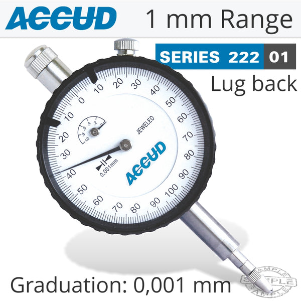 PRECISION DIAL INDICATOR LUG BACK 1MM - Power Tool Traders