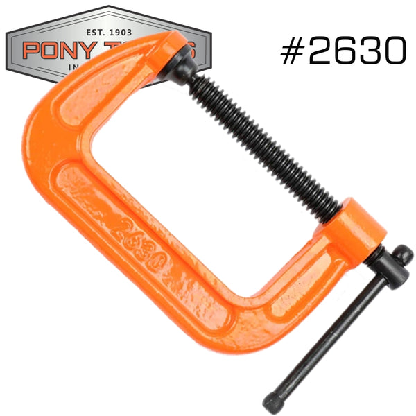 PONY 75MM 3' C-CLAMP - Power Tool Traders