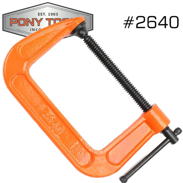 PONY 100MM 4' C-CLAMP - Power Tool Traders