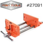 PONY 4' X 7' WOODWORKER&#039;S VISE - Power Tool Traders