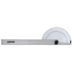 ACCUD PROTRACTOR 85X150MM 0-180 DEGREES - Power Tool Traders