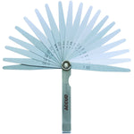 ACCUD FEELER GAUGE LENGTH 100MM (0.05-1.00MM) 13PC - Power Tool Traders