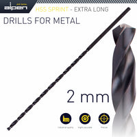 HSS DRILL BIT 2MM 125 X 85 EXTRA LONG - Power Tool Traders