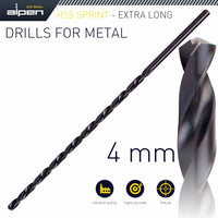 HSS DRILL BIT 4MM 175 X 120 EXTRA LONG - Power Tool Traders