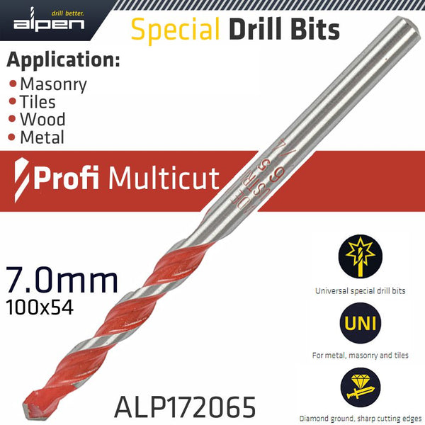PROFI MULTICUT DRILL BIT 6.5MMX100MM - Power Tool Traders