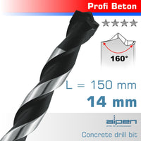 CONCRETE PROFI BETON DRILL BIT 14MM - Power Tool Traders