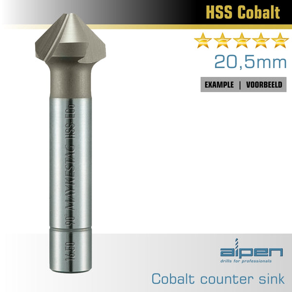 COUNTER SINK COBALT 20.5MM - Power Tool Traders