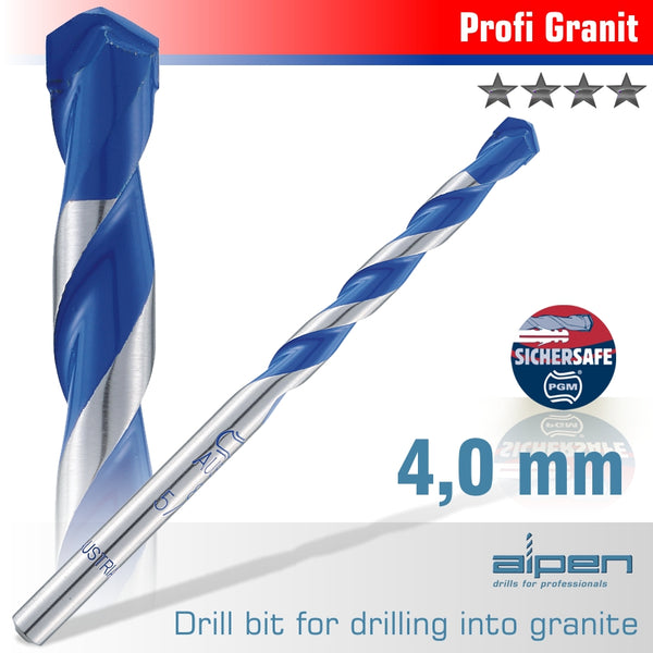 GRANITE DRILL BIT 4.0MM - Power Tool Traders