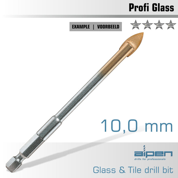 GLASS AND TILE DRILL BIT 10MM - Power Tool Traders