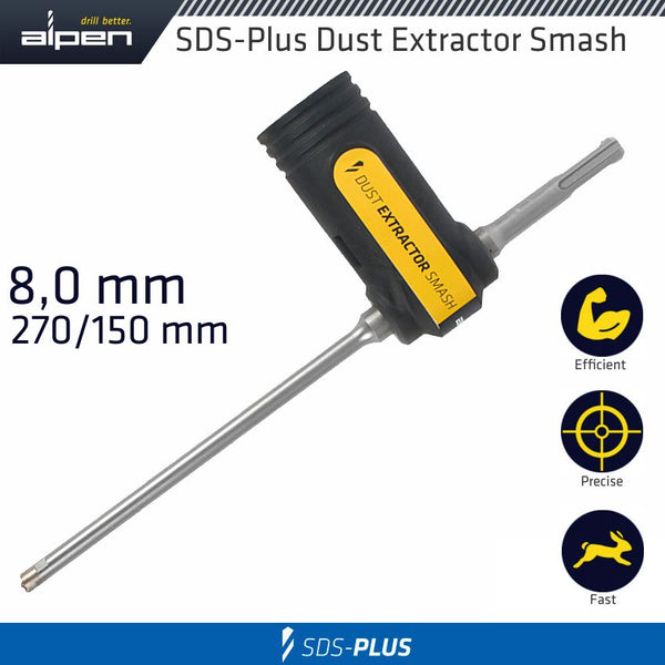 DUST EXT SMASH CONCRETE SDS 270/150 8.0 - Power Tool Traders