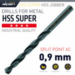 HSS SUPER DRILL BIT 0.9MM BULK - Power Tool Traders