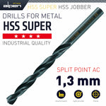HSS SUPER DRILL BIT 1.3MM BULK - Power Tool Traders