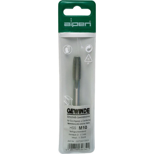 TAP 10MM HSS IN POUCH 1.5MM PITCH - Power Tool Traders