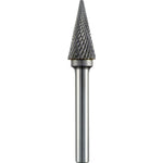 TC ROTARY BURR 6MM CONICAL POINTED NOSE FOR HARD METALS - Power Tool Traders