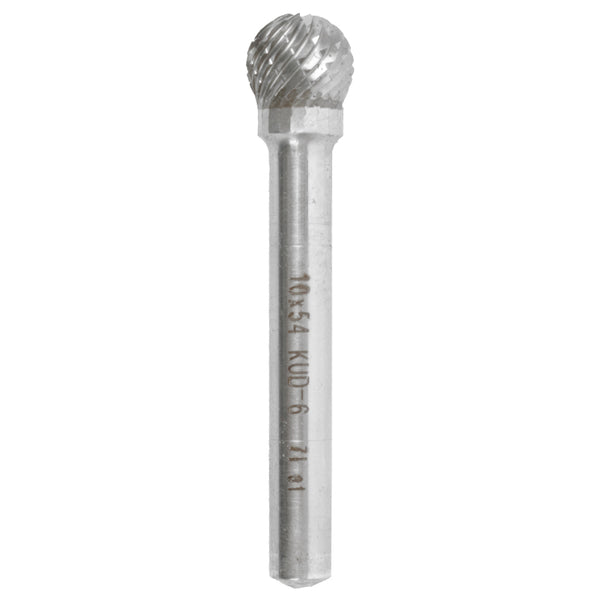 TC ROTARY BURR 10MM SPHERICAL FOR HARD METALS - Power Tool Traders