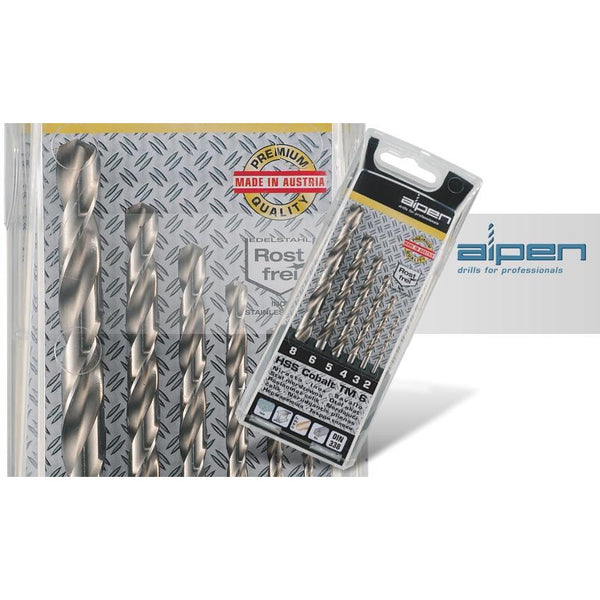 COBALT DRILL BIT SET 6 PIECE 2-8MM - Power Tool Traders