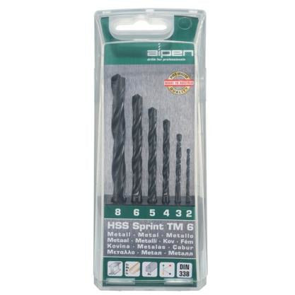 HSS SPRINT DRILL BIT SET 6 PIECE 2 - 8MM - Power Tool Traders