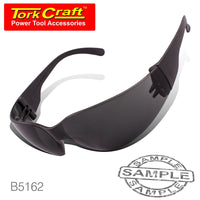 SAFETY EYEWEAR GLASSES GREY IN POLY BAG - Power Tool Traders