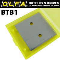 OLFA SPARE SCRAPER BLADES FOR BTC1 43MM - Power Tool Traders