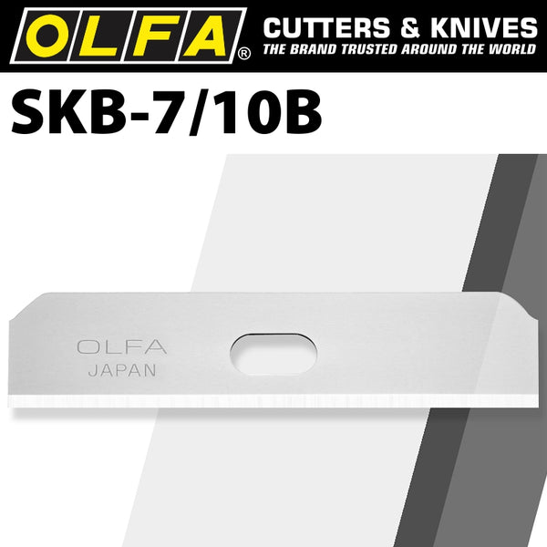 OLFA BLADES SKB7 FOR SK7 10/PK CARDED 12.5MM - Power Tool Traders