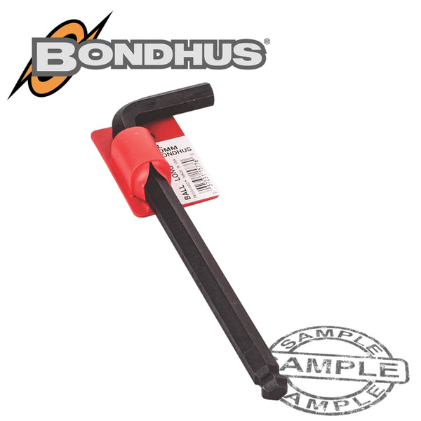 HEX BALL END L-WRENCH 10.0MM PROGUARD SINGLE BONDHUS - Power Tool Traders