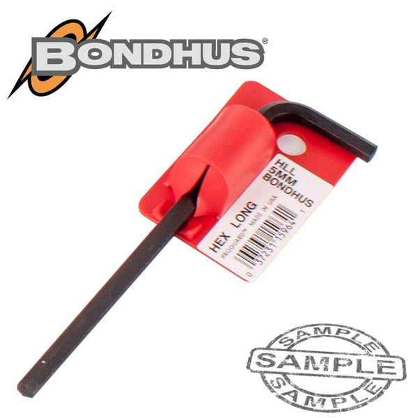 HEX END L-WRENCH 5.0MM PROGUARD SINGLE BONDHUS - Power Tool Traders