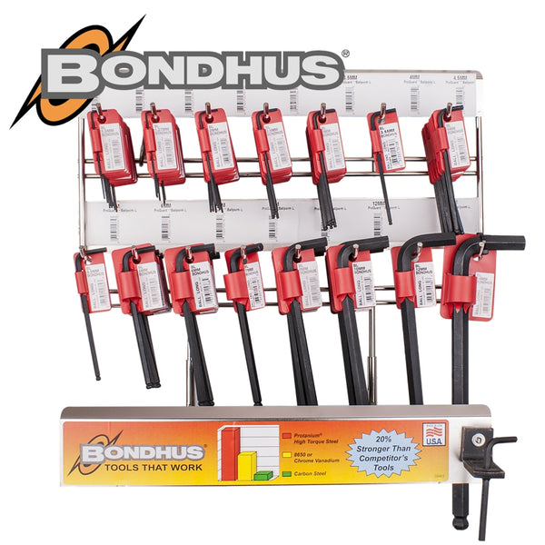 BONDHUS HEX BALL L-WRENCH COMP.MODULE 1.27-14MM PROGUARD SINGLES - Power Tool Traders