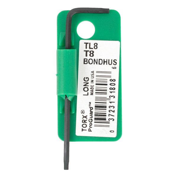 TORX L-WRENCH T8 PROGUARD SINGLE BONDHUS - Power Tool Traders